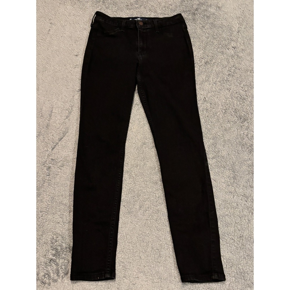 Hollister High Rise Jean Leggings Black Womens 5R 27x28 Advanced Stretch